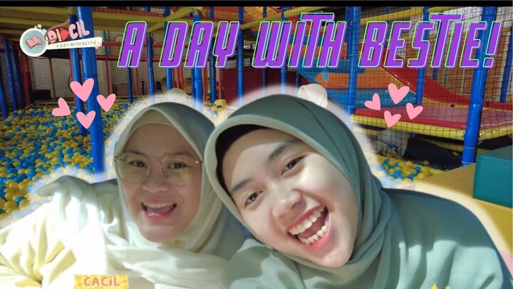 MAIN TRAMPOLIN BARENG CACIL & DANIA!! | #Diacil