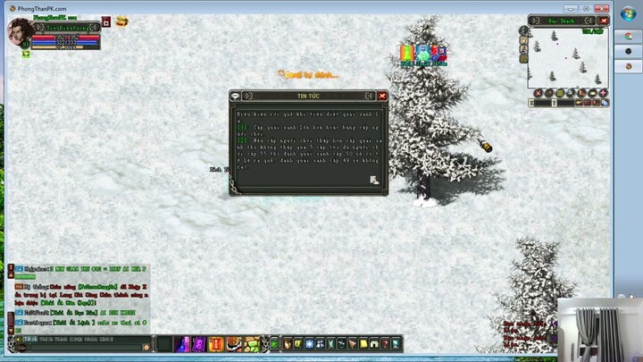 Phong Thần PK | Săn Tuyết Quái Luyện Chiêu Tại Thủ Dương Sơn P1