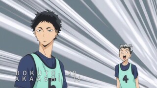 Bokuto Koutarou and Akaashi Keiji saying each other's names compilation