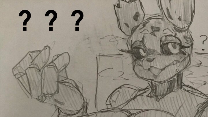 【ตุ๊กตาหมีกลางคืน/ฟันนี่ นายน์ทีนส์ เเอดเวนเจอร์】จบยังไงกันเนี่ย (วาดมือ) ส่งคืนครั้งที่ 5