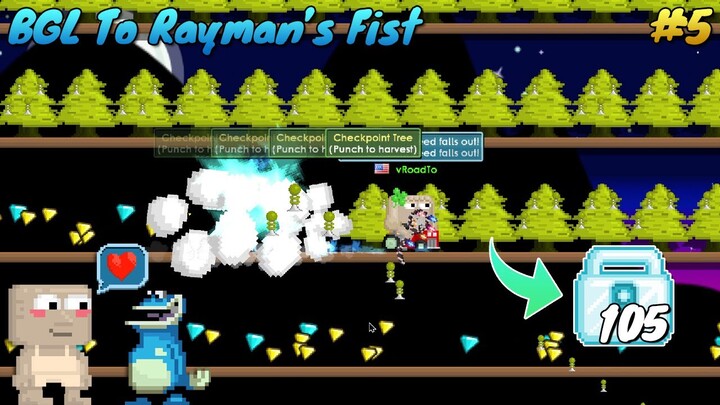 [EASY METHOD] 40 DL to 105 DL!! | BGL to Rayman's Fist #5 | Growtopia
