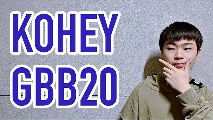 GBB2020 ไวลด์การ์ดส่วนบุคคล - Kohey(ญี่ปุ่น) / -