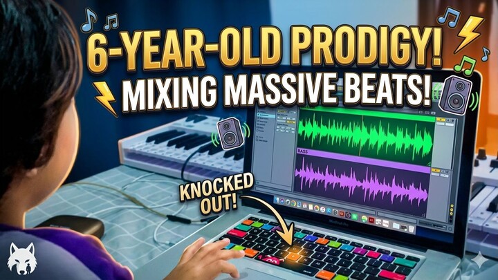 Starting Young: A 6-Year-Old’s First Masterclass in Mixing
