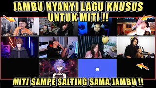 JAMBU Nyanyi Lagu Khusus Untuk MITI❗MITI Sampe Salting Sama JAMBU❗DC Bala Bala