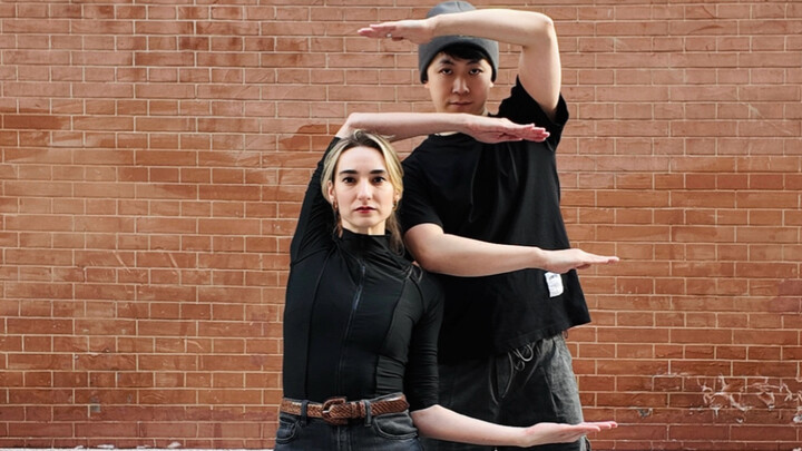 Nhảy múa hình học đôi mà chơi kiểu này cũng được à? 【Figo X Irina】