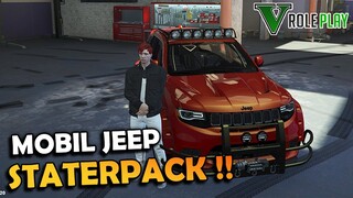 WARGA BARU, MODIF MOBIL JEEP STATERPACK - GTA V ROLEPLAY INDONESIA