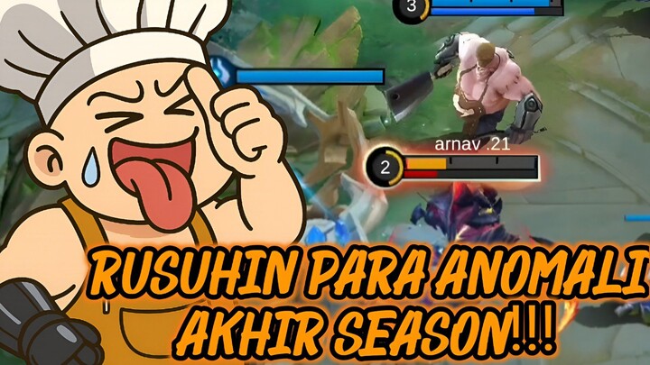 AKHIR SEASON ANOMALI TETAP MENJADI ANOMALI - MLBB EXE
