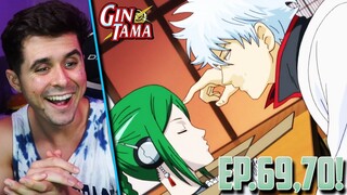 "THIS ARC IS GONNA BE GOOD" Gintama Episode 69 & 70 Live Reaction!
