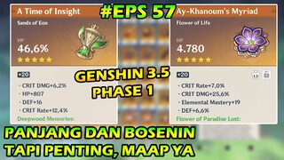 Penjelasan Lengkap Trik Enhance 3.5 - Tips Enhance Artefak Genshin Impact 3.5