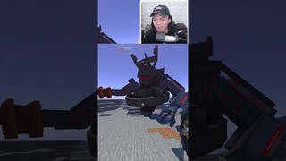 Ketika "ASTRO JUGGERNAUT TOILET" Ada di minecraft! #shorts