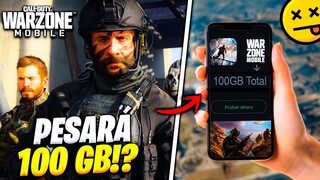 PODRÁ PESAR 100GB CALL OF DUTY: WARZONE MOBILE? | Lobo Jz