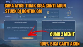 Cara atasi Kontak GM Mobile Legends | Tidak Bisa Ganti Akun ML | Kontak GM ML