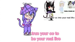 aku ganti oc ku jadi diri aku yang sebenarnya