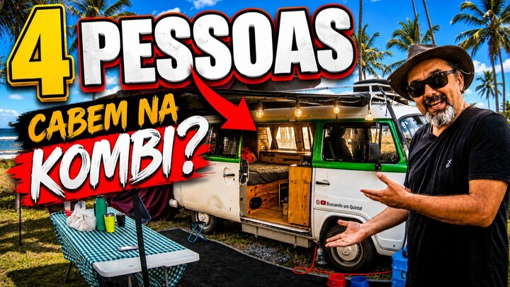 Kombi para 4 pessoas