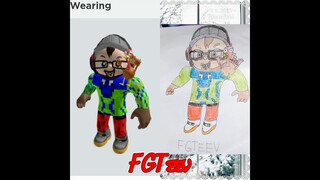 Aldred Ivan's Drawing @ 8 y.o. - fr FGTeev Roblox (Usernames Is In The Description)