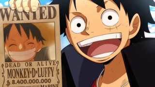 Straw Hat Pirates Final Bounties at the End of One Piece!