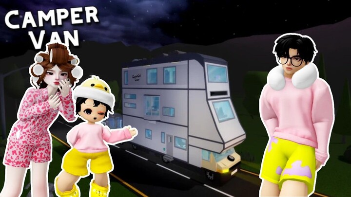 NAIK CAMPER VAN BERTINGKAT PAKE AVA ZEPETO