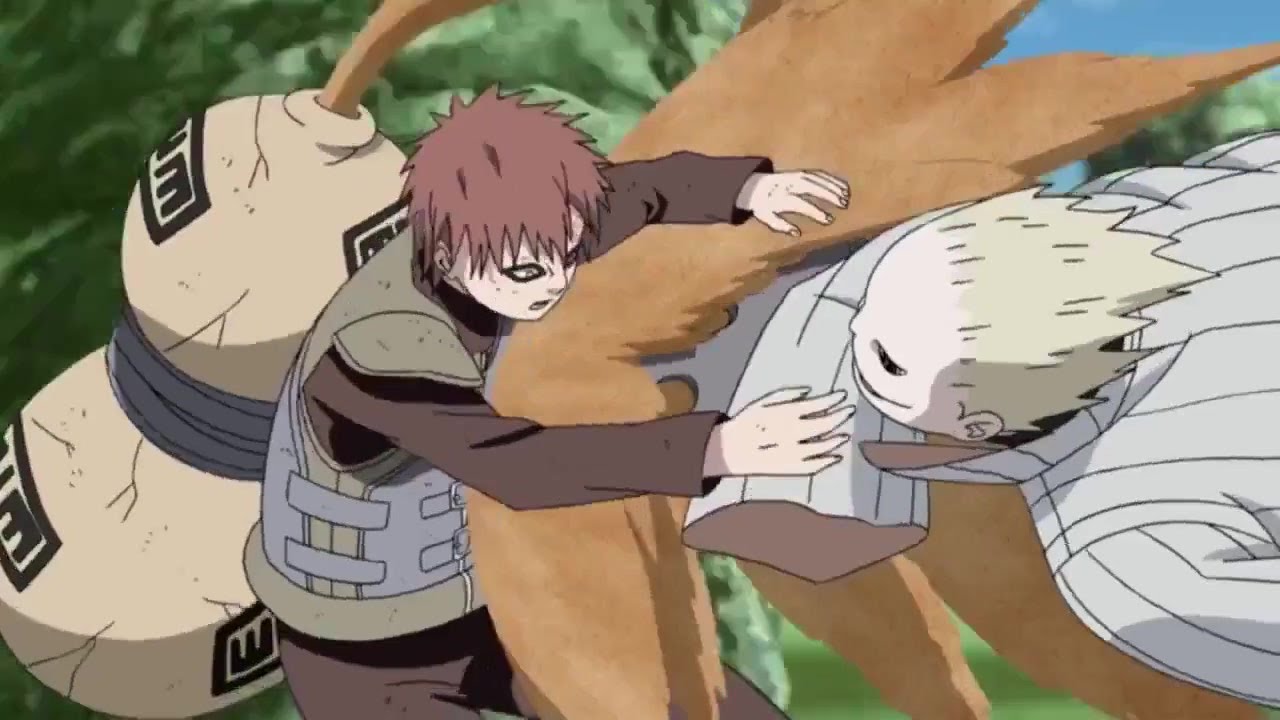 Minato vs Gaara | Fandom, image size:1280x720