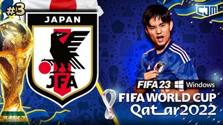FIFA 23 Japan Career Mode | World Cup 2022 | Penentuan Group Stage Piala Dunia Lawan Spanyol #3