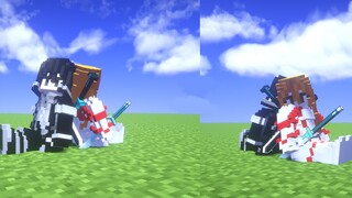 [Use Starburst Healing Slash in Minecraft?!] Minecraft Sword Art Online! (Starburst Air Stream Slash