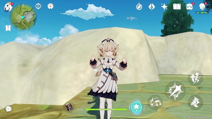 (Barbara, who has a love-struck brain)