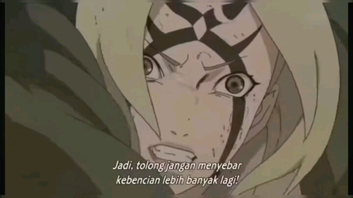 Moment pertarungan tsunade dan madara