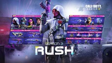 🔥🤟💗Season3 2023  Rush battle pass trailer. 🪩