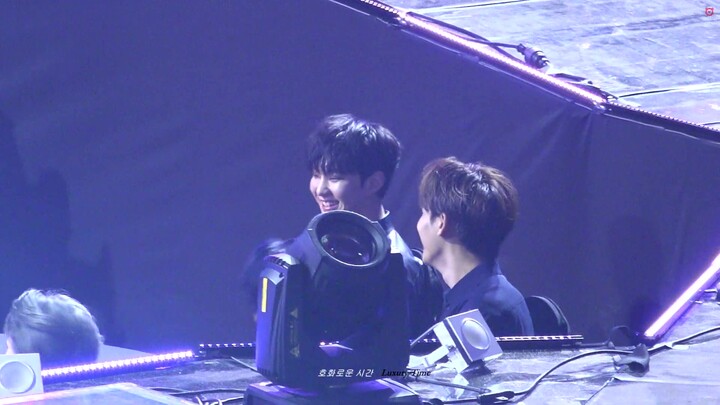 รางวัลท่าเต้นจาก Gaon, คยอลลา: “ควอนซุนยอง! ควอนซุนยอง!!” โฮชิ: ขี้เขิน~~ 190123 Gaon Chart Awards