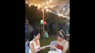 Jane de leon and Becky Armstrong spent Christmas together #JaneDeLeon #RebeccaBirthday #Beckysangels