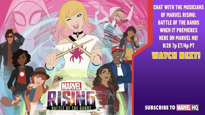 Gwen Rocks Out! _ Marvel Rising_ Battle of the Bands Watch full movie:link ln description