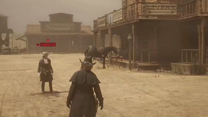 Western Duel with Strangers