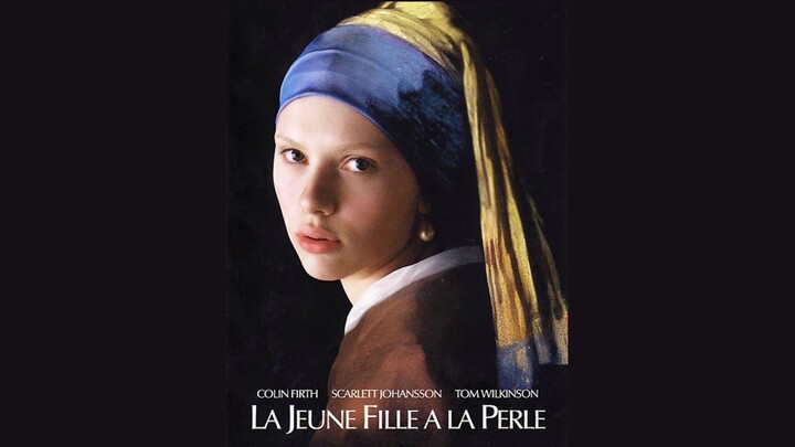 Art Film: Painter Pierces Girl's Ears and Adorns Her with Pearl Earrings