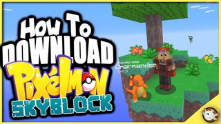 How to Install PIXELMON SKYBLOCK!