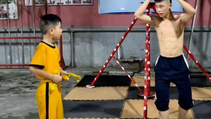 Jieyang Green Lion｜This pair of handsome brothers finally paired up for lion dance