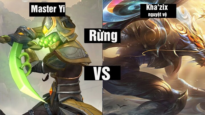 Master Yi Rừng Vs Kha'Zix Và Cái Kết | Tuấn Best Master Yi Rừng