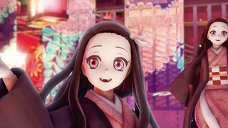[ Thanh Gươm Diệt Quỷ /MMD] Chuyện gì sẽ xảy ra khi Nezuko lấy ống tre ra khỏi miệng? [ Chúc mừng Ha