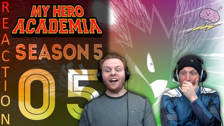 SOS Bros React - My Hero Academia Season 5 Episode 5 - Dark Fallen Angel!