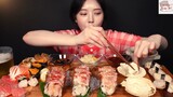 Đồ ăn Hàn : Nhăm nhăm sashimi các loại 1 #MonngonHan
