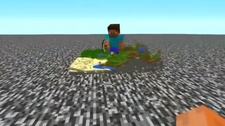 Minecraft: Steve menghancurkan peta!