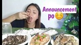 FILIPINO FOOD/BICOL EXPRESS,SINAING NA TULINGAN AT PUSO NG SAGING NA MAY PUSIT