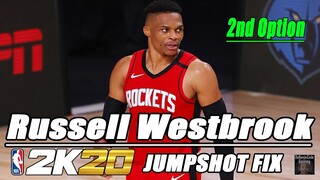 Russell Westbrook Jumpshot Fix NBA2K20 2nd Option