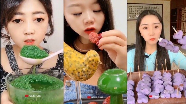 얼음ASMR 바질씨드 얼음먹방 리얼사운드 AMAZING CRUNCHY BASIL SEEDS ICE Eating MUKBANG SATİSFYİNG #115