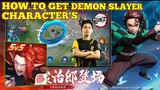 HOW TO GET DEMON SLAYER CHARACTERS ONMYOJI ARENA / SIMPLIFIED CHINESE