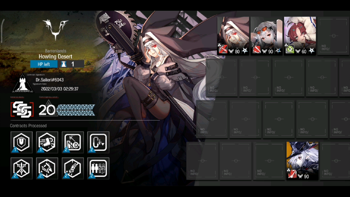 [Arknights] CC#6 Permanent Map Risk 20 Abyssal Hunters