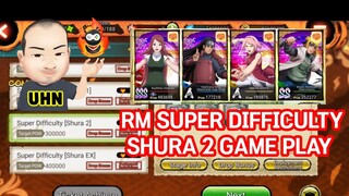 ROUND UP MISSION SUPER DIFFICULTY SHURA 2 GAME PLAY || NARUTO X BORUTO NINJA VOLTAGE