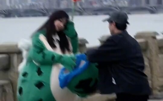 This gift has touched my heart [blushing]