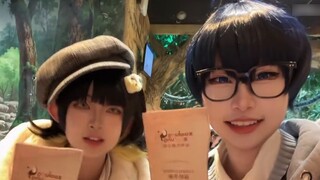 Daily vlog | Fengle and Xiaojie went to the zoo together~