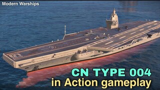 Modern Warships: CN TYPE OO4 Aircraftcarrier. gameplay online match