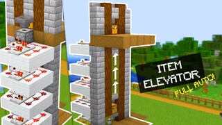 CARA MEMBUAT FULL AUTO ITEM ELEVATOR - MINECRAFT INDONESIA