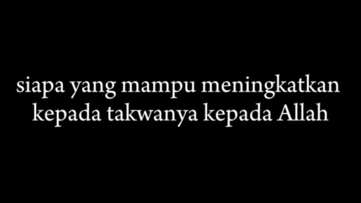 bertakwalah kamu kepada Allah